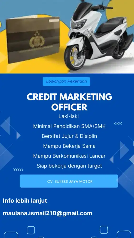CMO Credit Marketing Officer