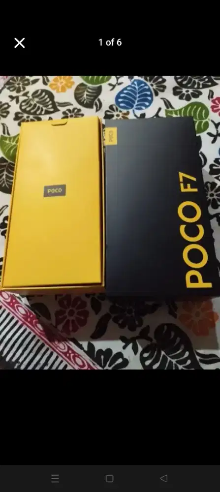 Poco F7 baru sebulan lebih pakai.