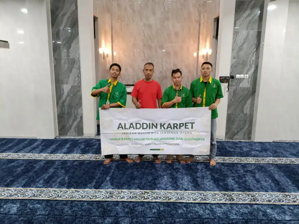Jual Karpet Masjid Import best Kualitas free pasang