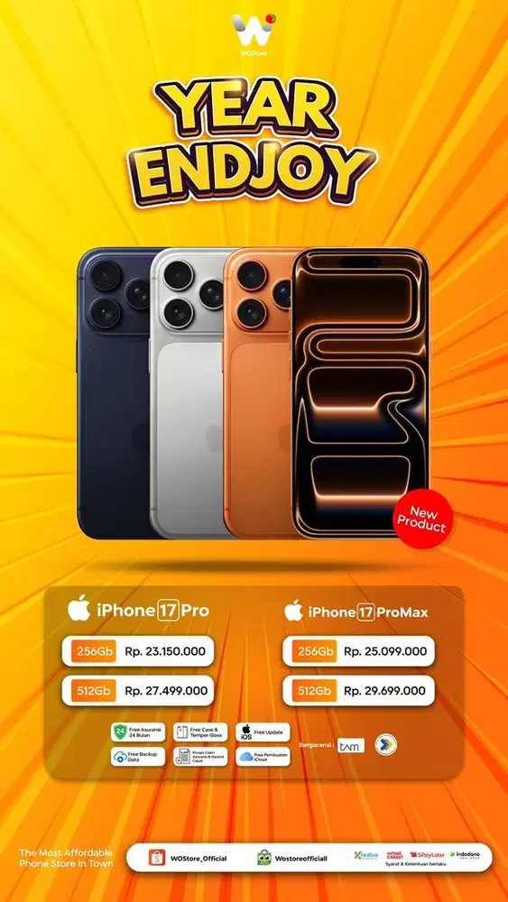 IPHONE NEW DAN SECOND