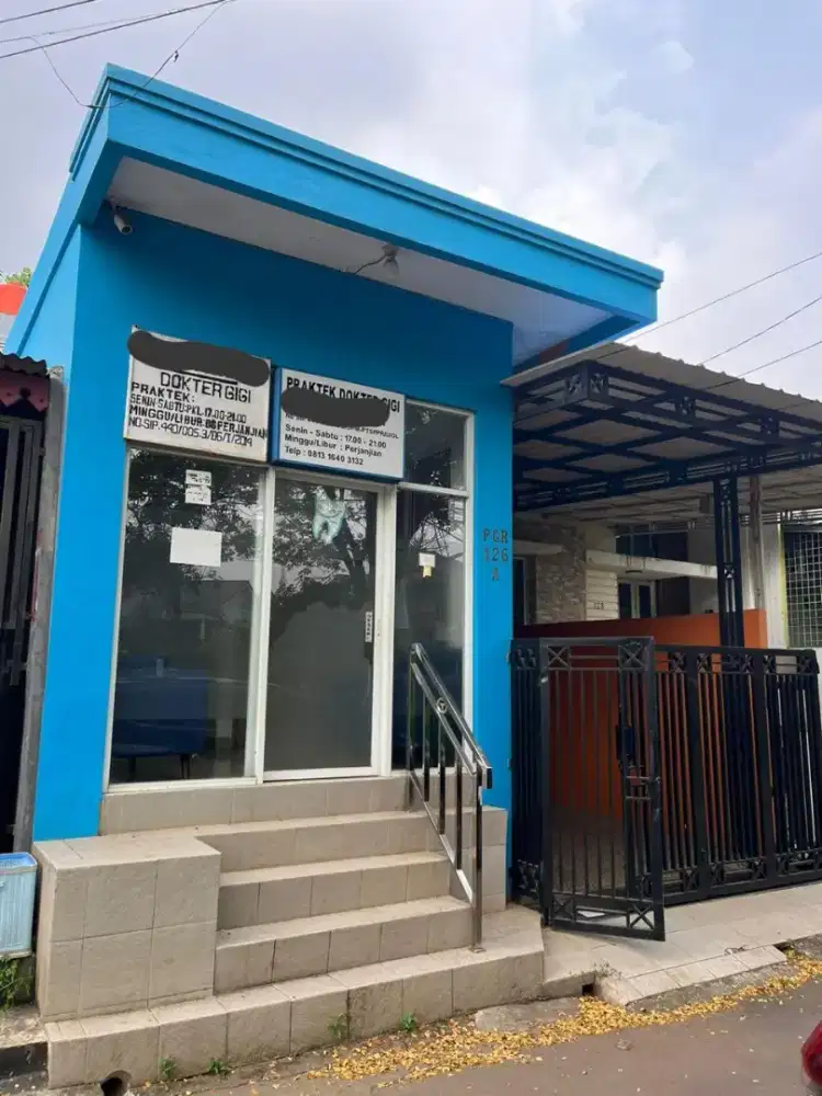 SALE AKHIR TAHUN...RUMAH USAHA JALAN RAYA PERUM PURI GADING BEKASI