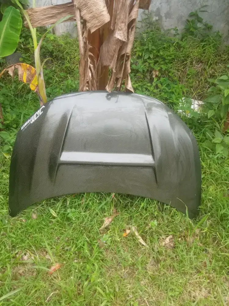 Kap Mesin Karbon Honda Brio