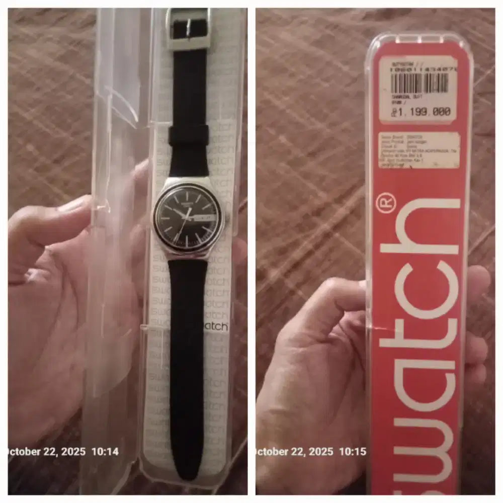 Jam tangan swatch irony