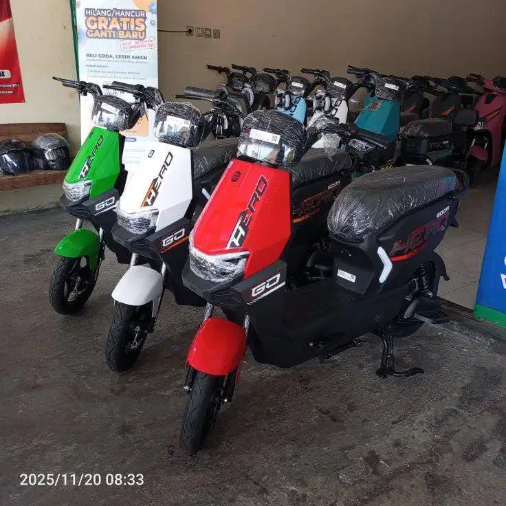 Sepeda Listrik Goda 006 Hero Power 650 Watt Bergaransi Resmi