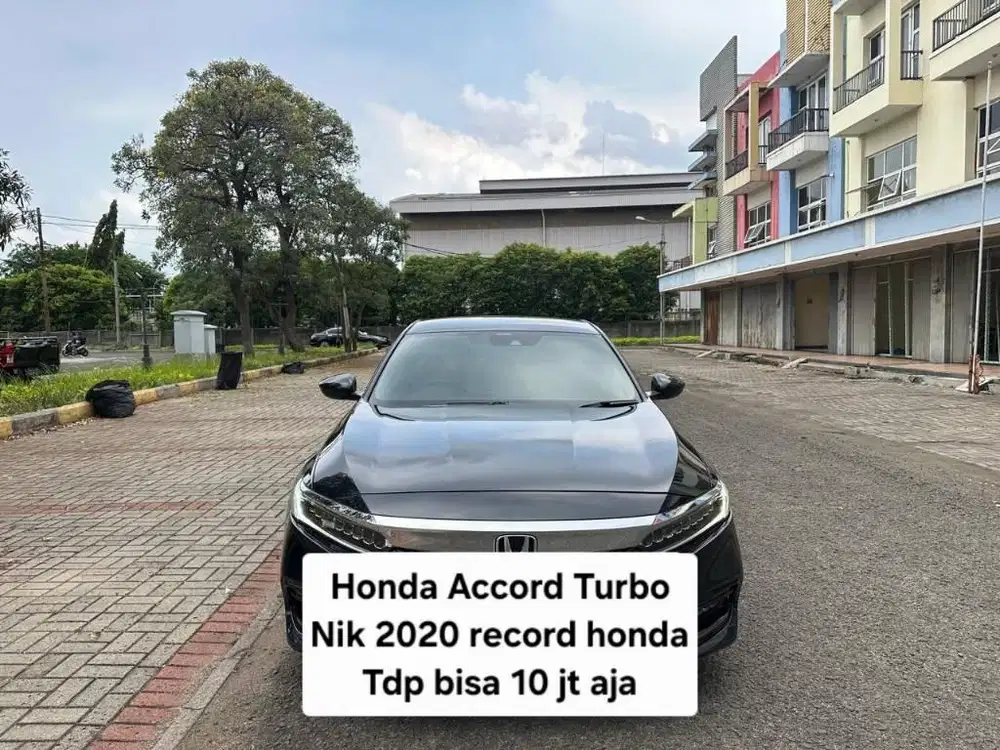 HONDA ACCORD 2020 TDP10 jt  2021 TURBO 1.5 / 2022 hitam