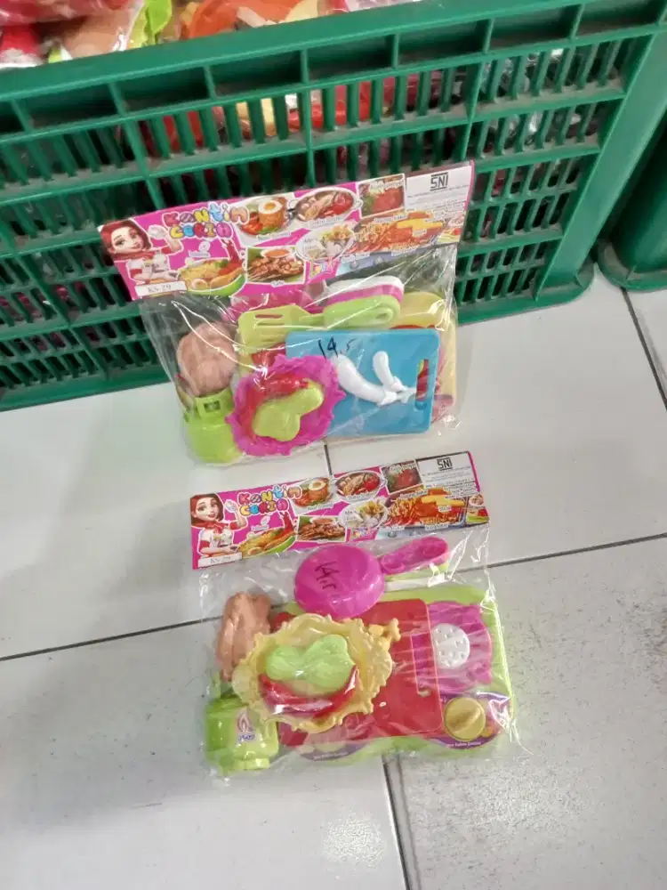 Mainan anak masak masakan set