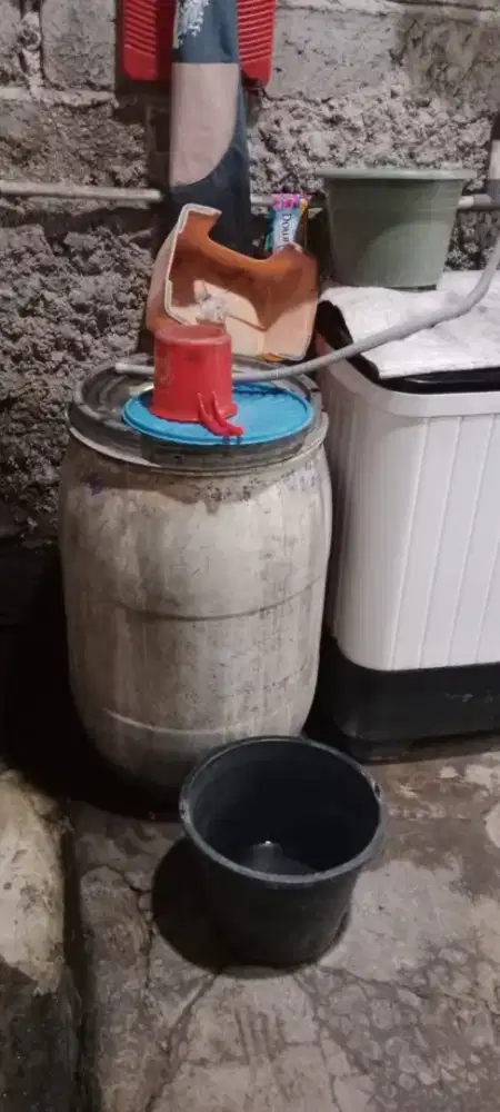 Di jual tong air Isi 120L + kranan