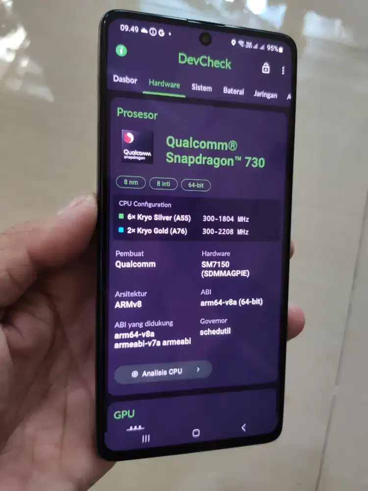 Samsung a71 nfc snapdragon 730 16/128
