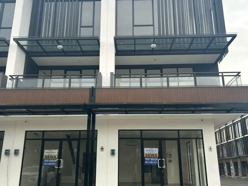 Dijual Ruko Hampton Vaenue 3LT Gandeng Sudah Dijebol Hoek dan Badan