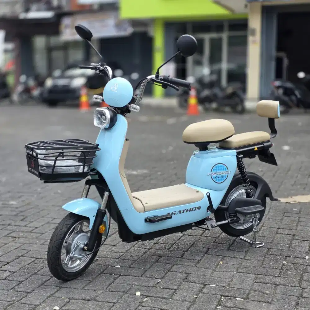 SEPEDA LISTRIK AGATHOS AE 350 GR KHUSUS HARI INI DISKON LANGSUNG 500RB