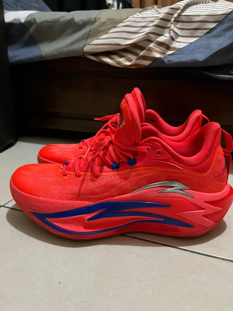 Sepatu Basket Anta Shockwave 7 Red Lava