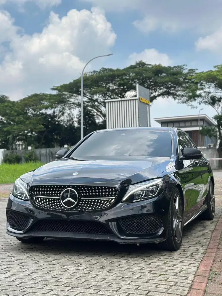 JAMIN TERMURAH SEINDO !! Mercedes Benz C250 AMG AT 2016 2017 Hitam