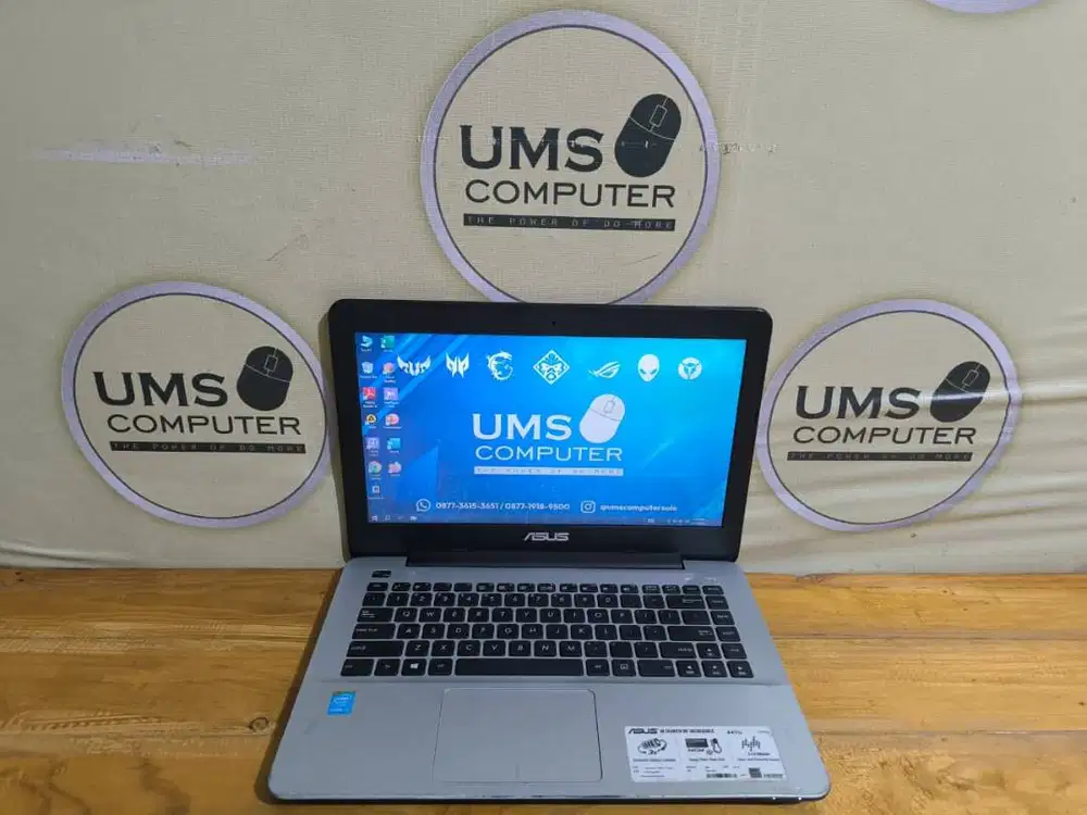 ASUS A455L Silver INTEL Core i3-5005U RAM 8GB SSD 256GB Intel HD