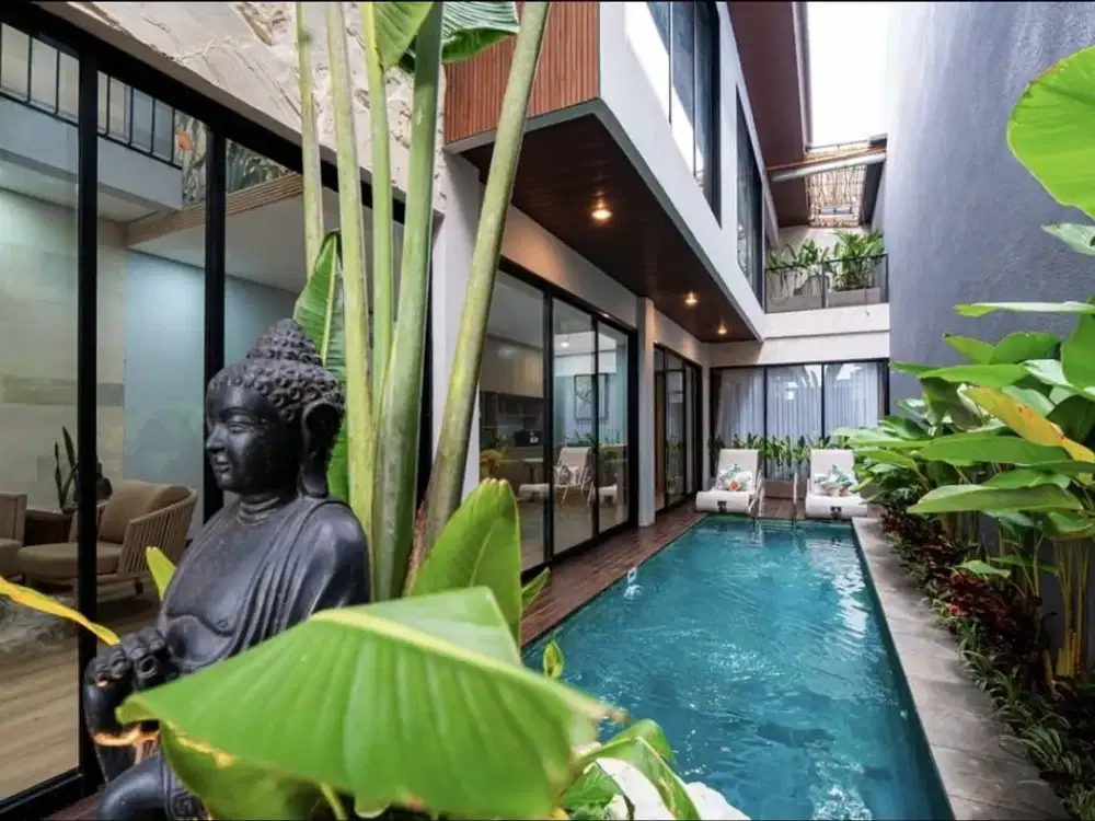 Dijual: Vila Tropis Modern 3 Kamar Tidur di Ubud, Bali