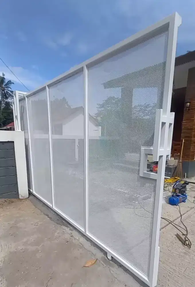 Pintu Pagar lisplang, wiremesh murah jogja