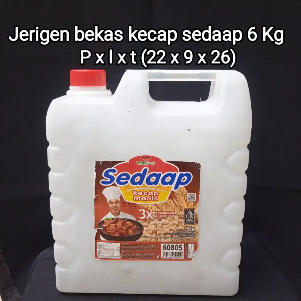 Aneka Jerigen Plastik Berbagai Ukuran 500 Ml –5 L