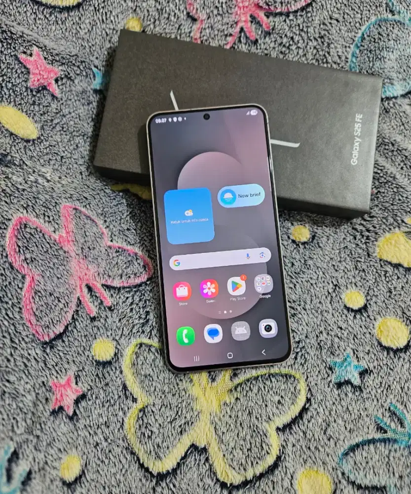 Samsung galaxy S25fe 5G 8/256gb jetblack resmi sein