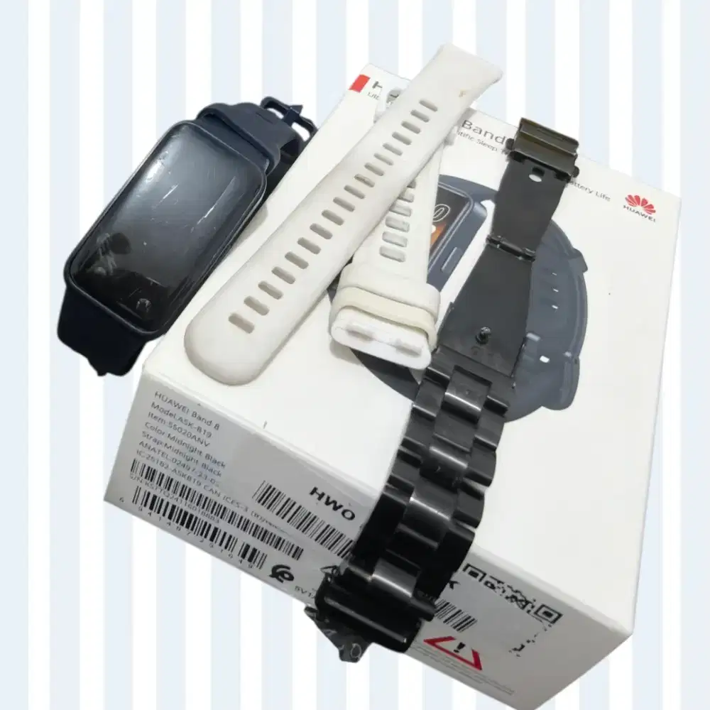 Huawei Band 8 Fullset + Bonus 2 Strap (Murah!)