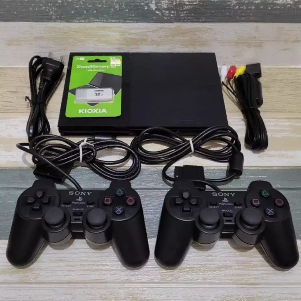 Ready PS2 Slim game banyak tinggal pakai