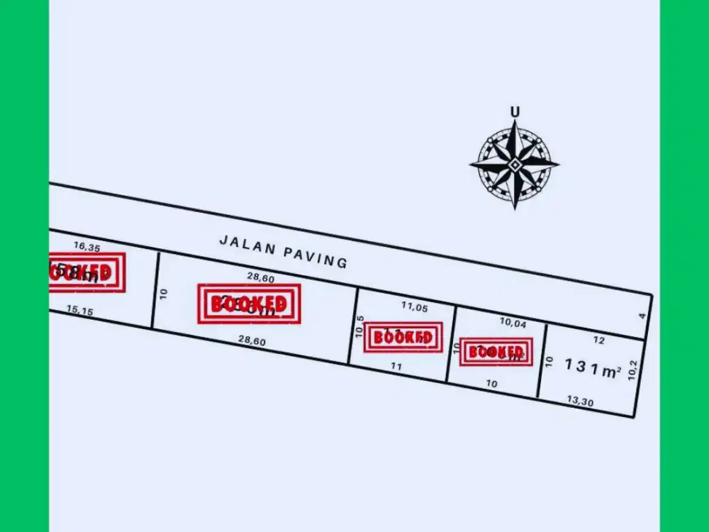 Tanah Maguwoharjo 3 menit dari  UNRIYO kampus 2