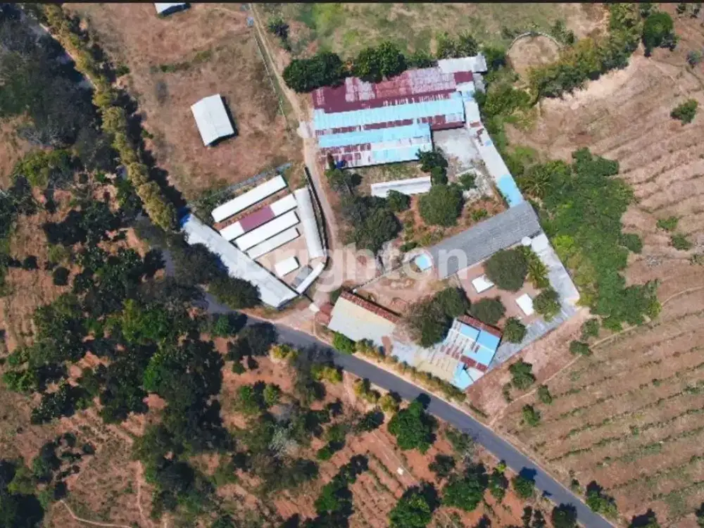 Tanah Luas Di Kawasan Wisata Pegunungan Puhsarang. Cocok Utk Investasi, Hotel, Villa, Perumahan, Atau Tempat Wisata