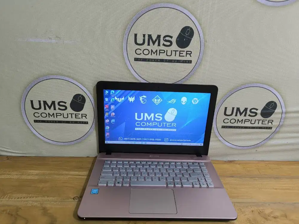 ASUS X441M Pink INTEL N4000 RAM 8GB SSD 256GB Intel UHD Graphics 600