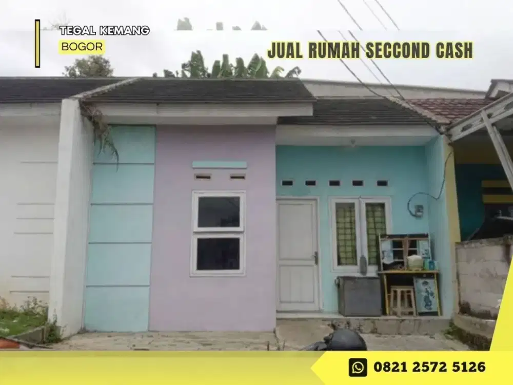 Jual Cash 198JT Rumah Murah di Tegal Kemang Bogor dkt Tol