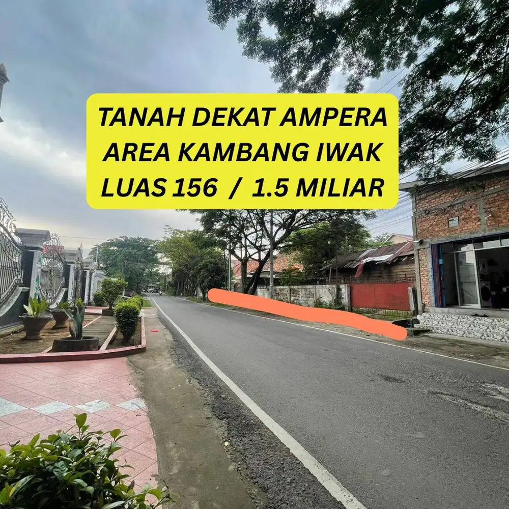 TANAH KAVLING AREA KAMBANG IWAK KOTA PALEMBANG