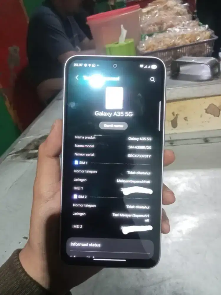 Samsung A35 5G Ram 8/256 Resmi sein