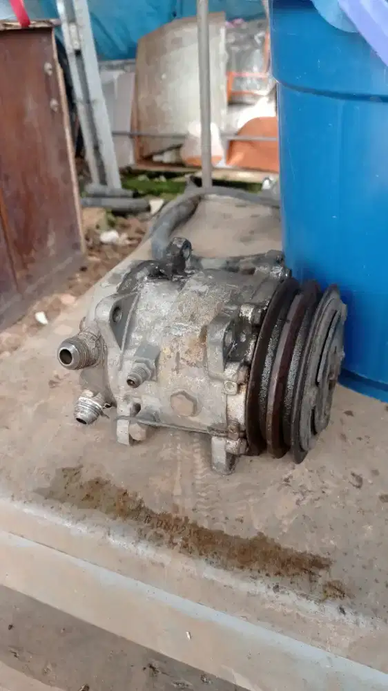 Compresor kijang 1 set minus blower nya tdk ada
