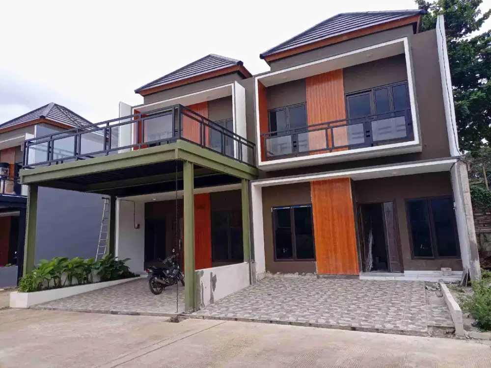 Hunian asri dan design modern unit ready dipinggir jalan raya utama jatiwarna Akses 2mobil dan 5menit ke tol Jatiwarna