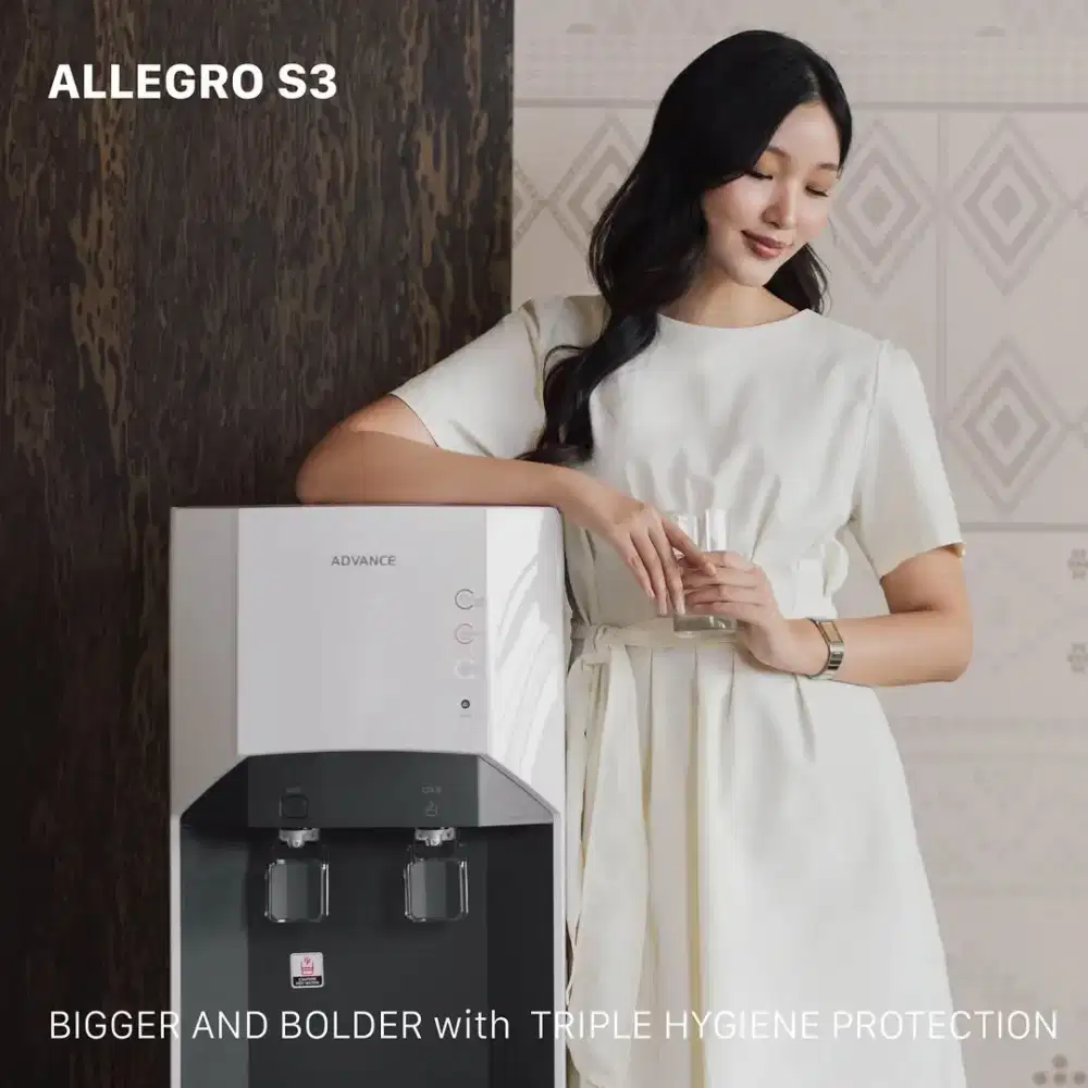Water Purifier Dispenser Tanpa Galon Allegro S3