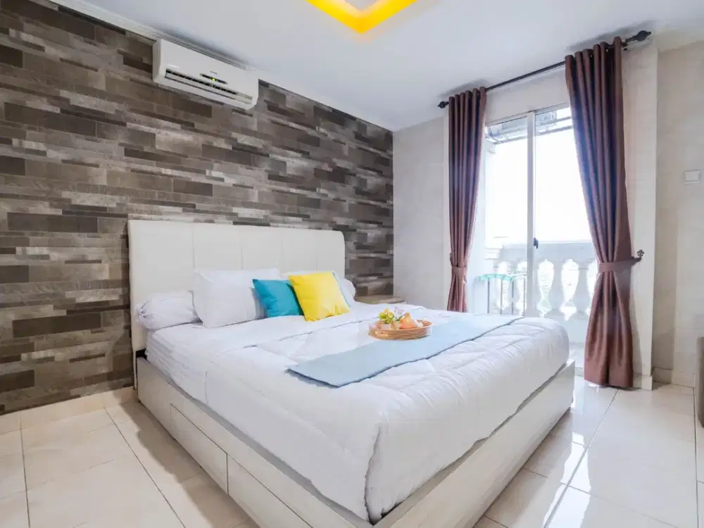 The Boulevard Apartemen 1BR Disewakan, Siap Huni - Lokasi Dekat Akses CFD, Grand Indonesia, Bundaran HI, Pusat Pebelanjaan Tanah Abang