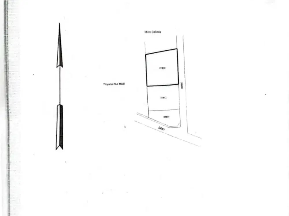 TANAH PEKARANGAN STRATEGIS DEKAT MASJID AL-AQSO KLATEN
