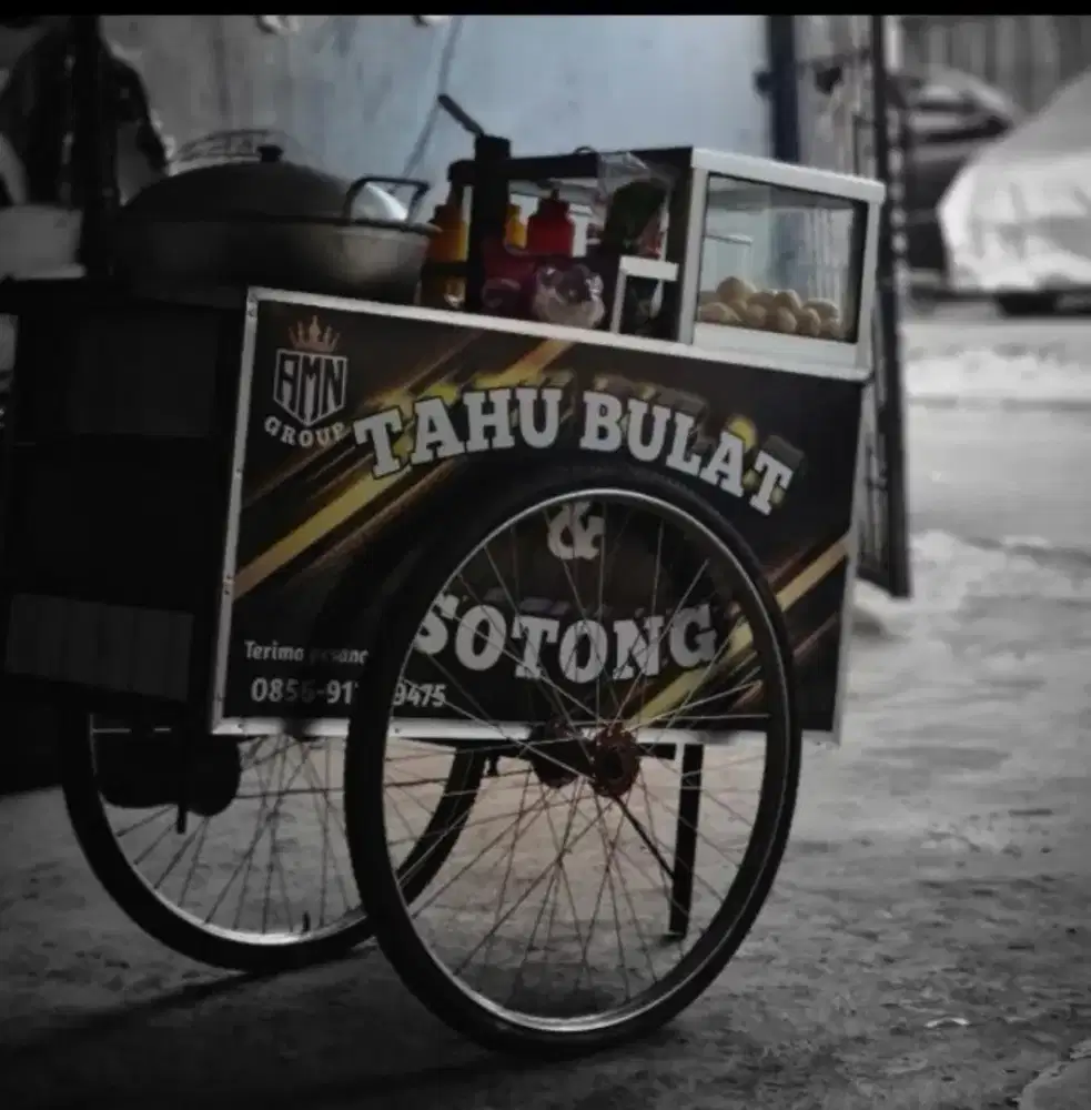 Jualan tahu bulat keliling