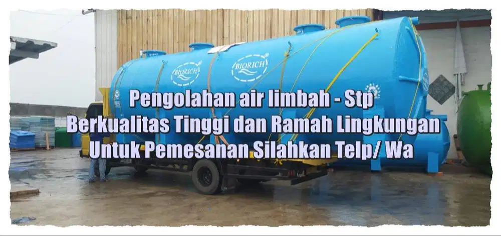 STP Biotech/IPAL Restoran/IPAL Medis/IPAL Industri/IPAL Komunal/IPAL D