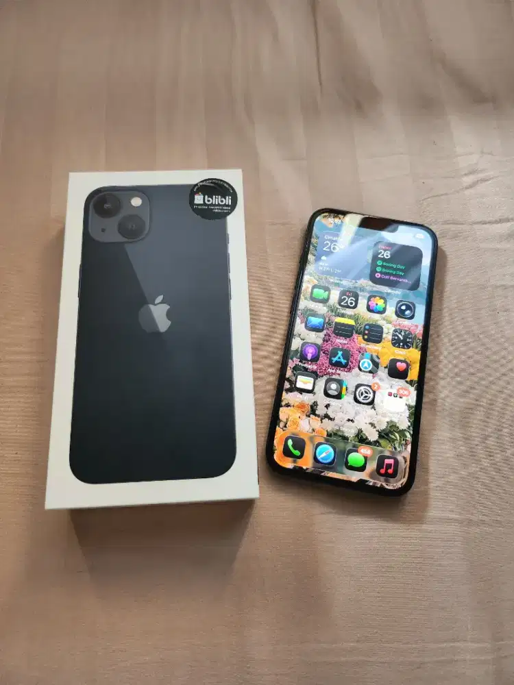 iPhone 13 128gb blibli/GDN mulus garansi 2027