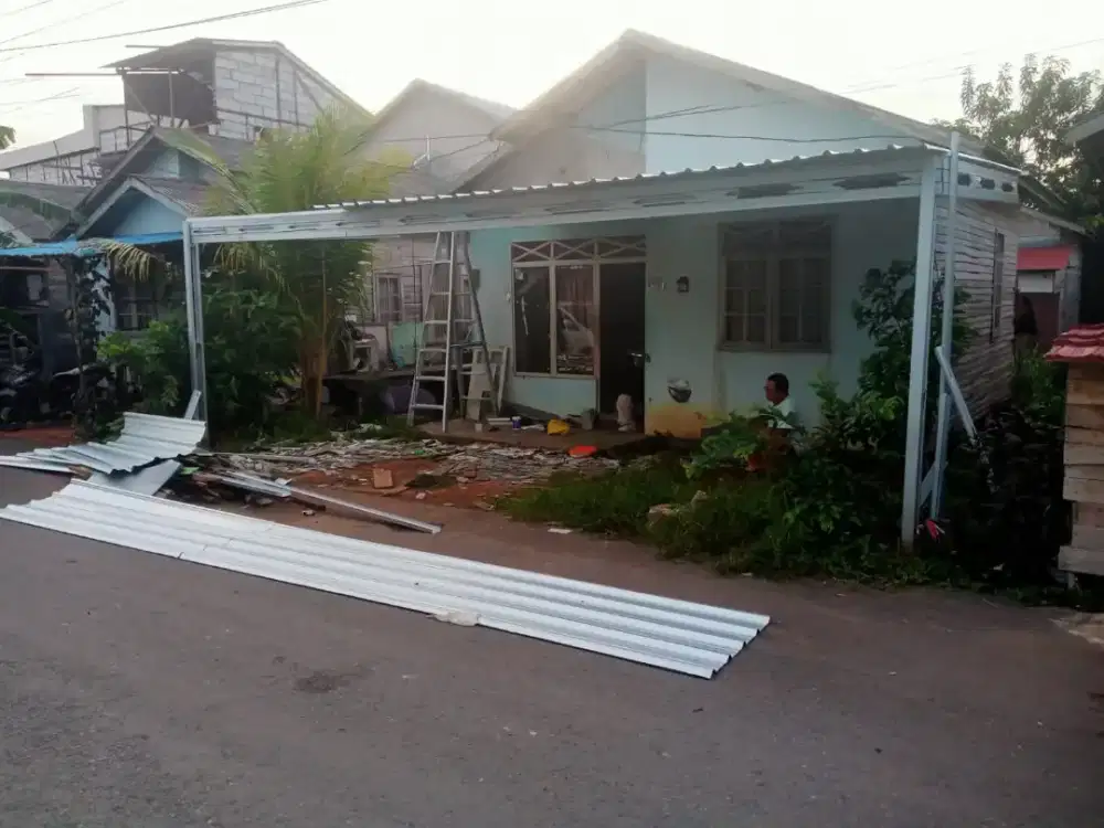 Bismilah terima pembuatan atap kenopi dan pagar