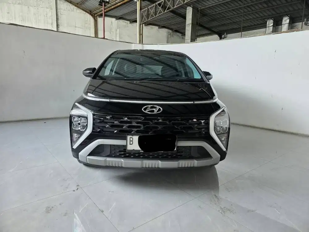 Low km 23rban Hyundai Stargazer Prime AT ( Matic ) 2022 Hitam Mulus