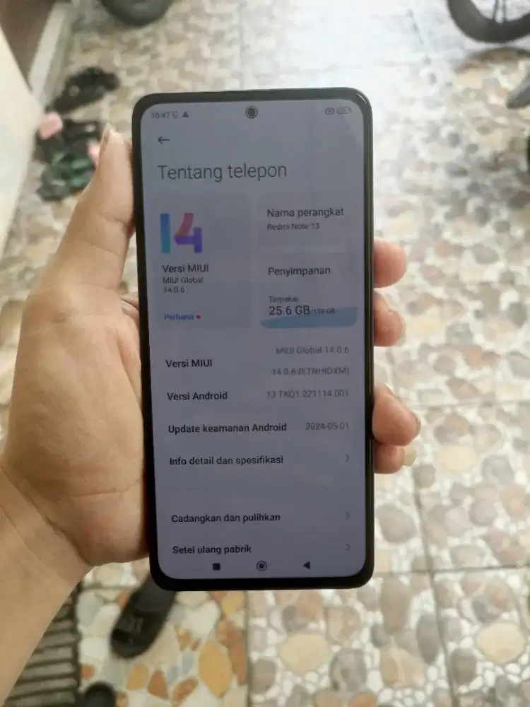 Redmi note 13 8/128 no minus
