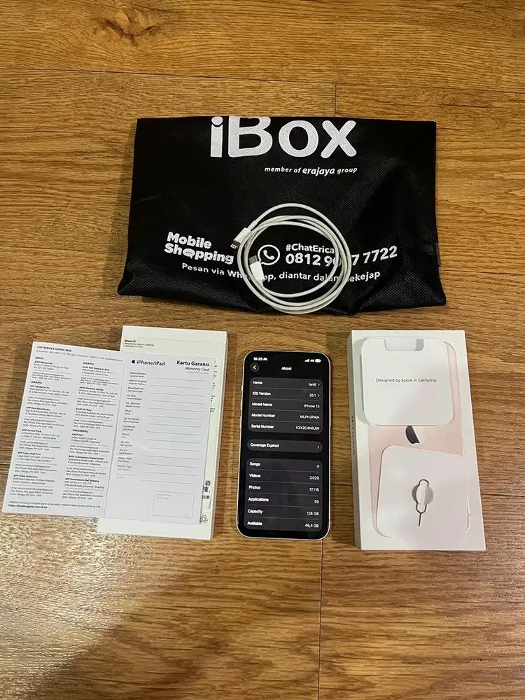 Iphone 13 128 gb ex ibox