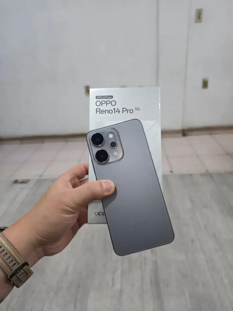 Oppo Reno 14 Pro 5G 12/512Gb - Grs resmi 11 bln #Relax
