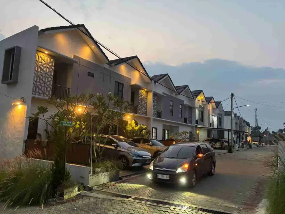 Rumah Nuansa Villa Berkabut Dekat Bandung Kota