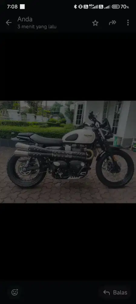 Triumph scrambler 900