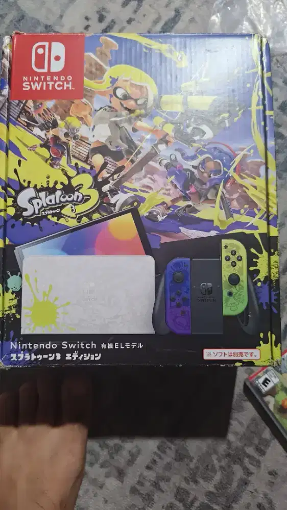 Nintendo switch oled OFW Splatoon 3 edition
