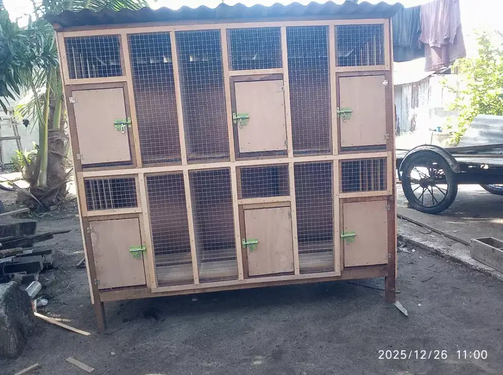 Kandang 6 pintu