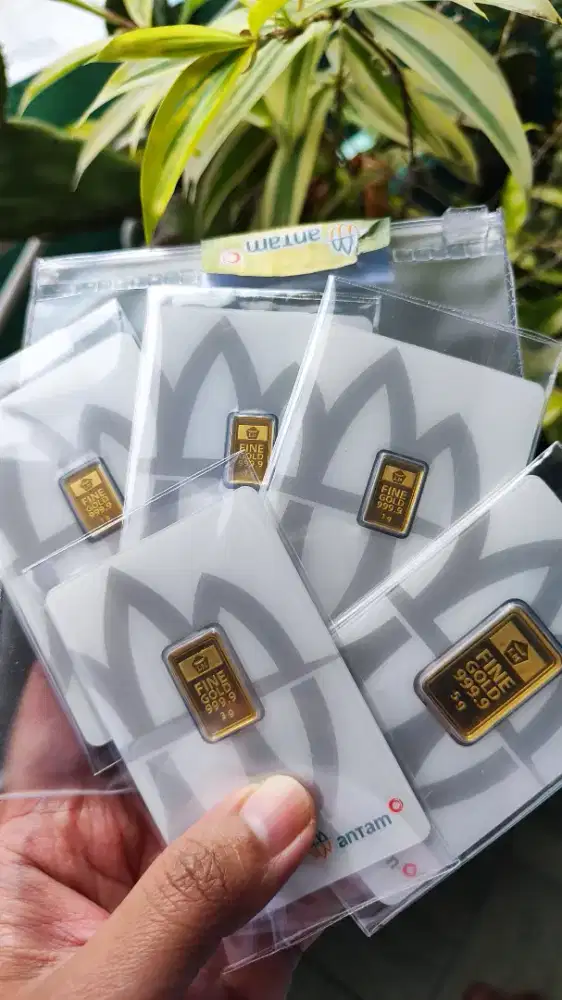 Logam Mulia Antam 1gr 3gr 5gr 2025