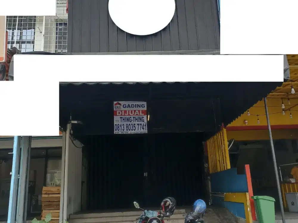 Ss.1970- Murah !! Dijual Ruko Cocok untuk Usaha 4,5 x 13.5 Siap Pakai di Kelapa Hybrida Raya