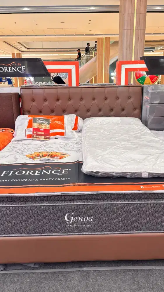 Speringbed Florence 1Set Genoa Cicilan Tanpa Dp