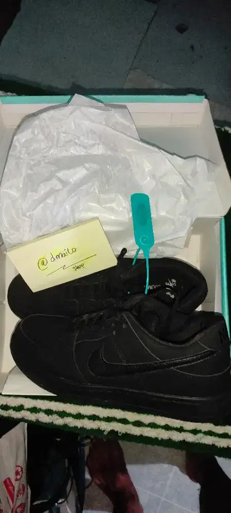 Nike Dunk Low Pro SB 'Triple Black'